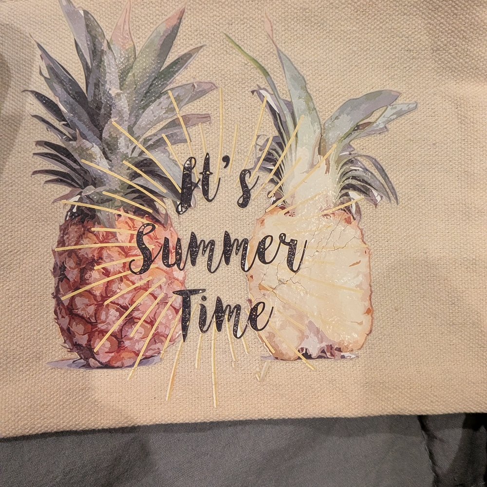 LOF Pineapple Canvas Pouch
